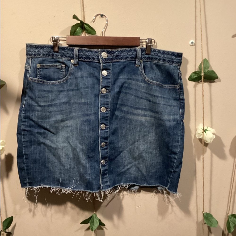 Jean skirt